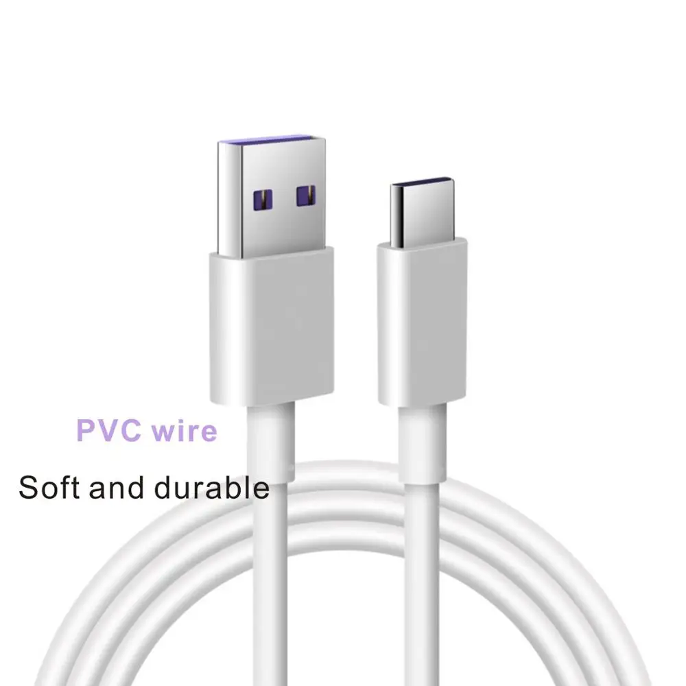Кабель USB Type-C с функцией быстрой зарядки кабель 5A Супер зарядным кабелем EU 3 порта