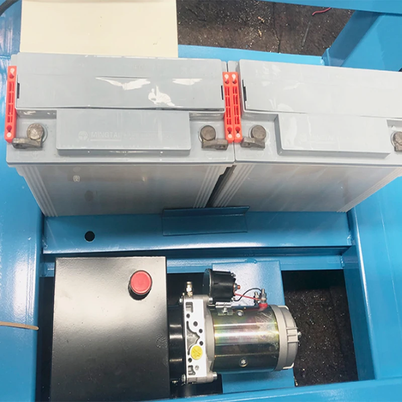 300kg Portable Push Around Battery Powered Electric Mini Scissor Lift | Lifting Machine