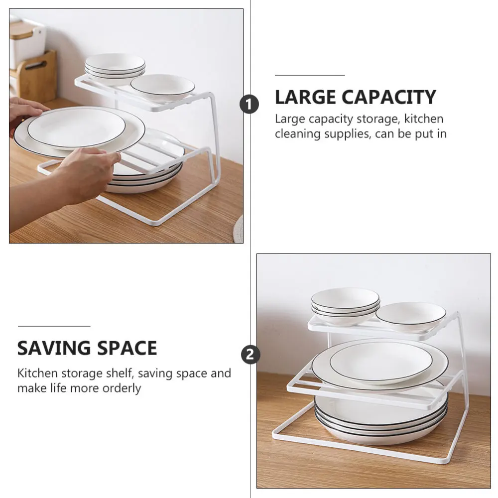 

1Pc Simple Multi-layer Drain Rack Drying Rack Bowl Drying Rack Dishes Holder Drainage Rack for Decor Kitchen