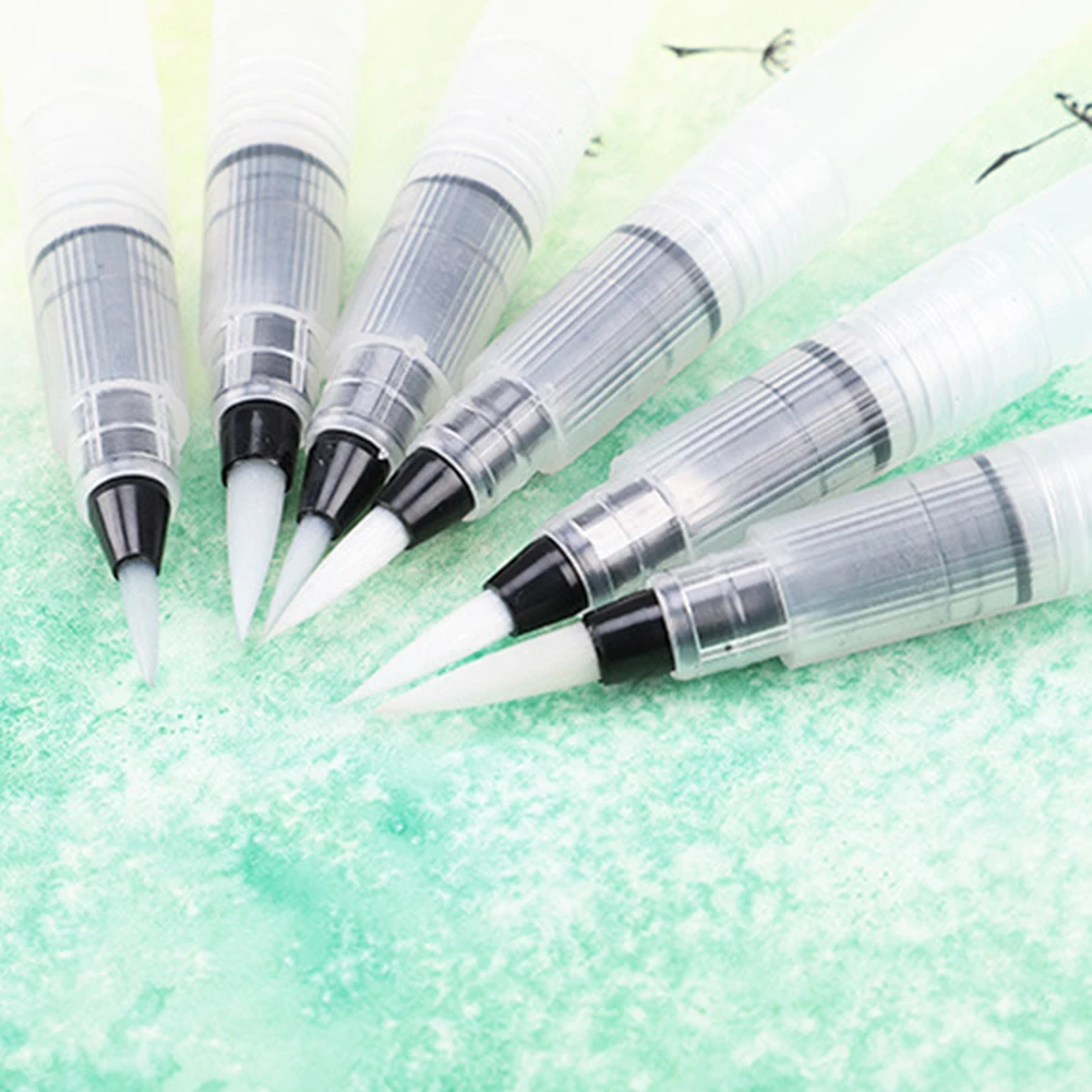 

Students Portable Paint Brush Water Color Brush Pencil Soft Watercolor Brush Pen For Beginner Painting Drawing Art Supplies Gift