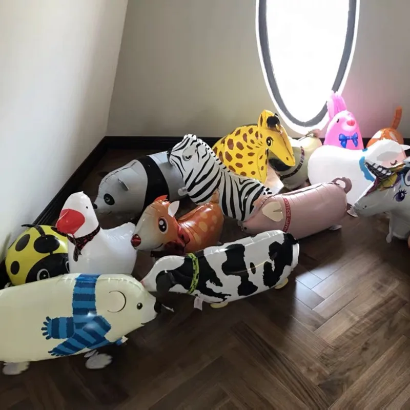 29 видов шариков для воздушные шарики в виде животных милая кошек собак кроликов