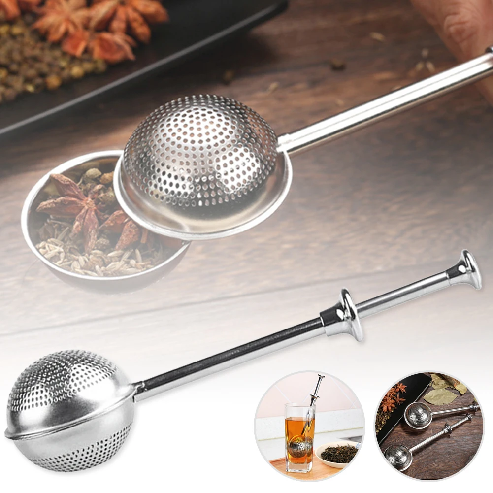 

Mesh Tea Strainer Stainless Steel Tea Infuser Reusable Metal Tea Bag Filter Loose Leaf Green Tea Strainer for Mug Teapot Teaware