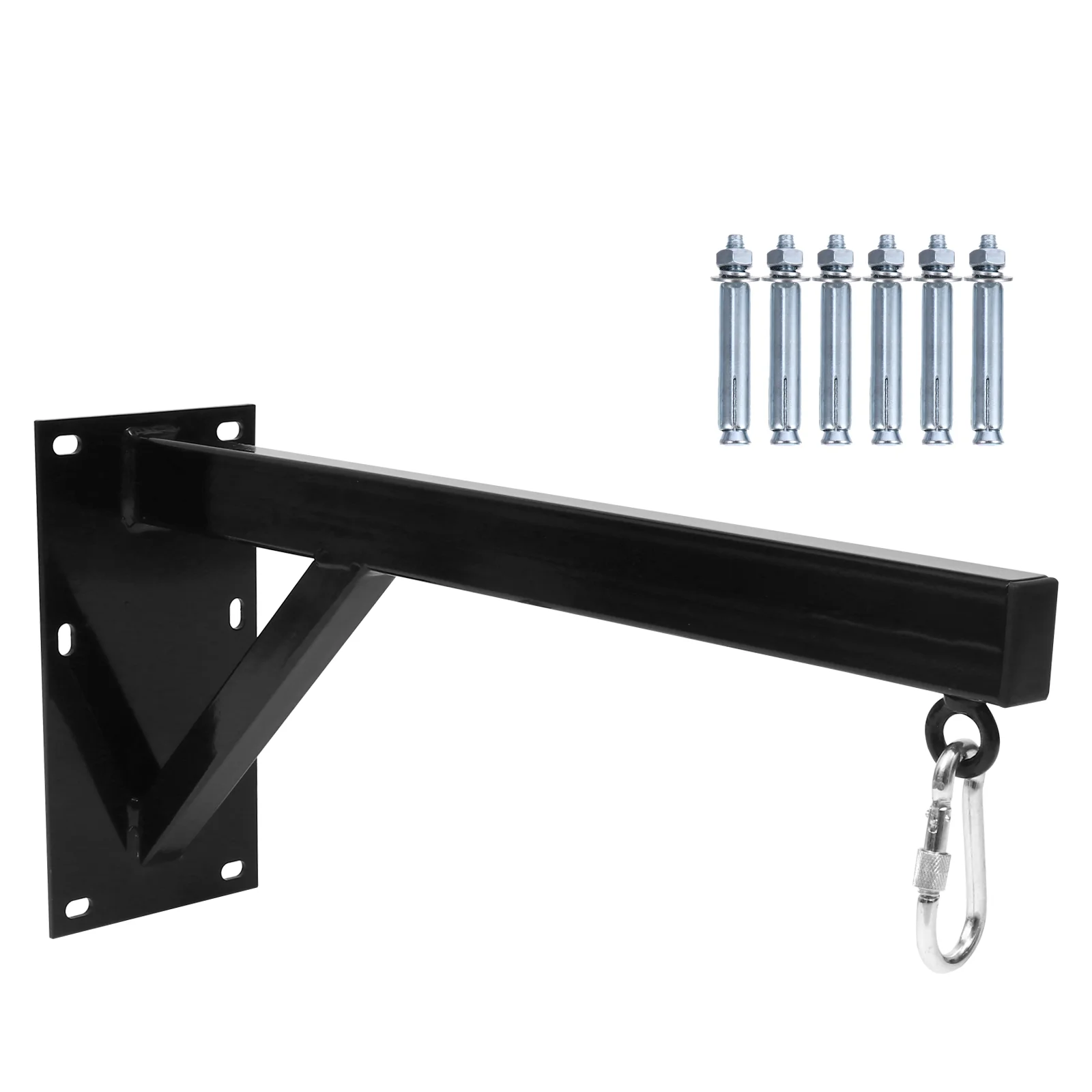 

1 Set Punch Bag Wall Bracket Sports Equipment Stand Thickened Fixed Shelf