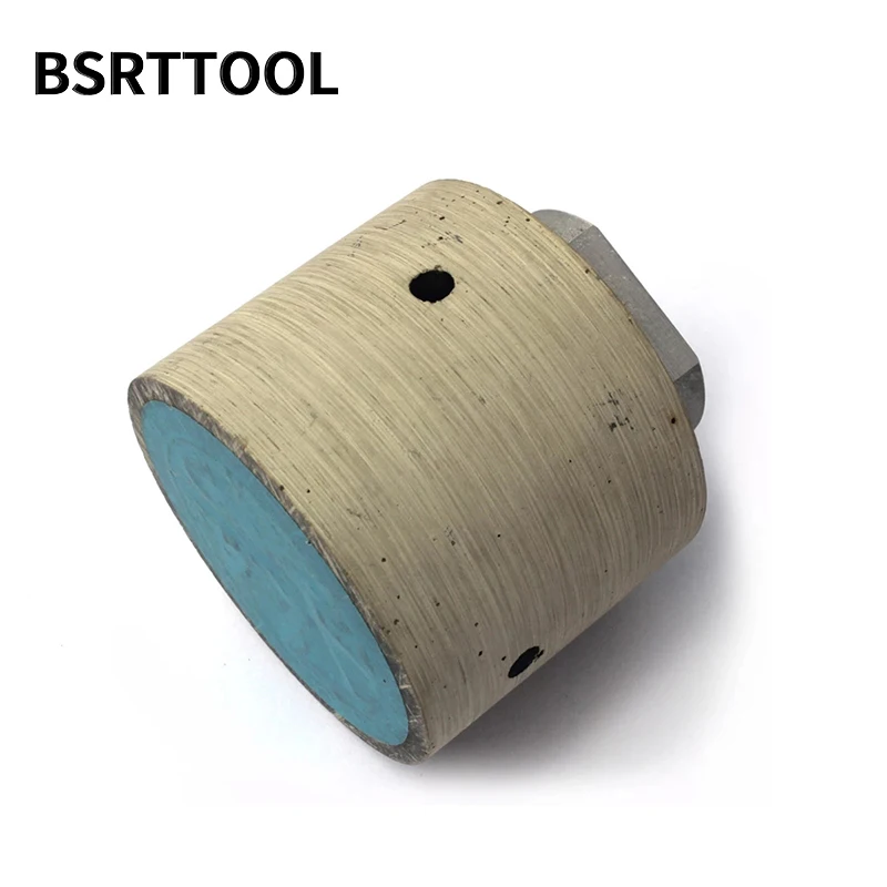 BSRTTOOL 7 шт./компл. алмазные мокрые полимерные барабанные диски 50 мм для полировки