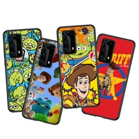 toy story silicone cover for huawei p40 p30 p20 pro p10 p9 p8 lite ru e mini plus 2019 2017 soft phone case
