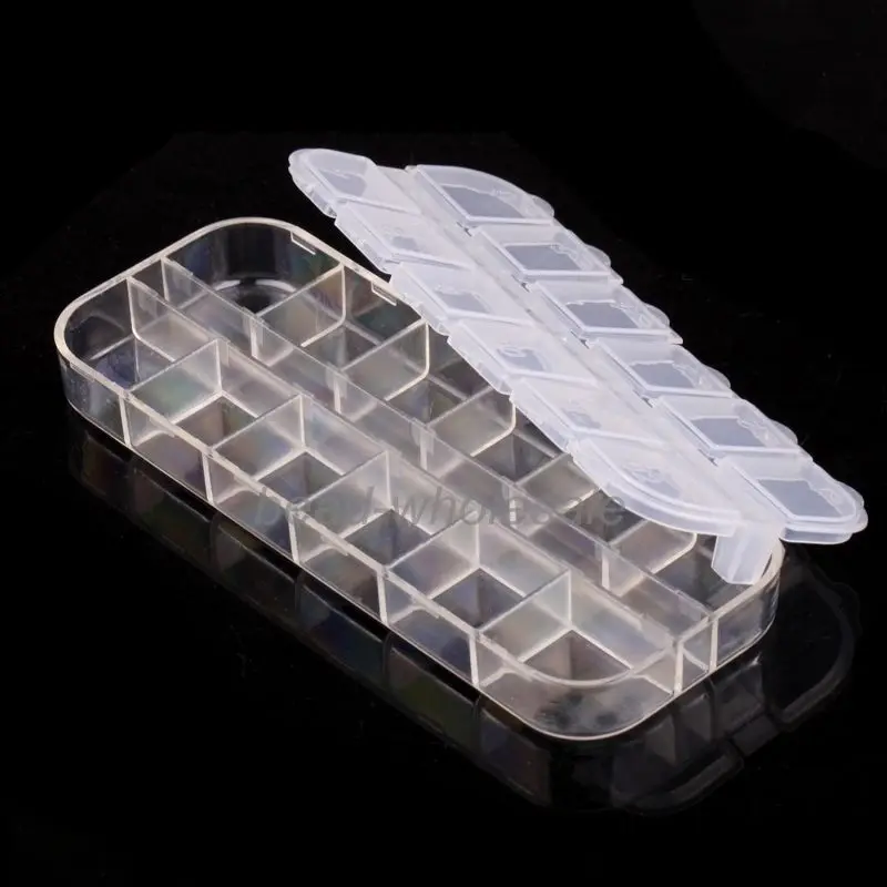 12 Сетка слот инструмент ювелирные изделия бусины Органайзер коробка