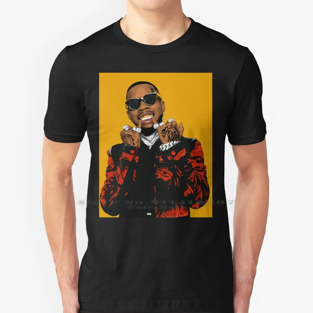 Tory Lanez T Shirt Cotton 6XL Tory Lanez Rapper Travis Artist Music Drake Toronto Canada Cool Hypebeast Interscope Record