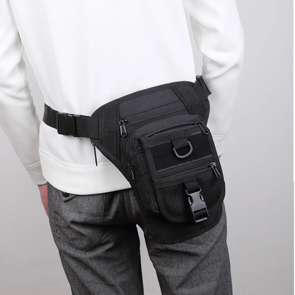 

Men Women Leg Bag Multifunctional Gear Adjustable Strap Sport Large Capacity Camouflage Outdoor Waterproof Fishing Cycling