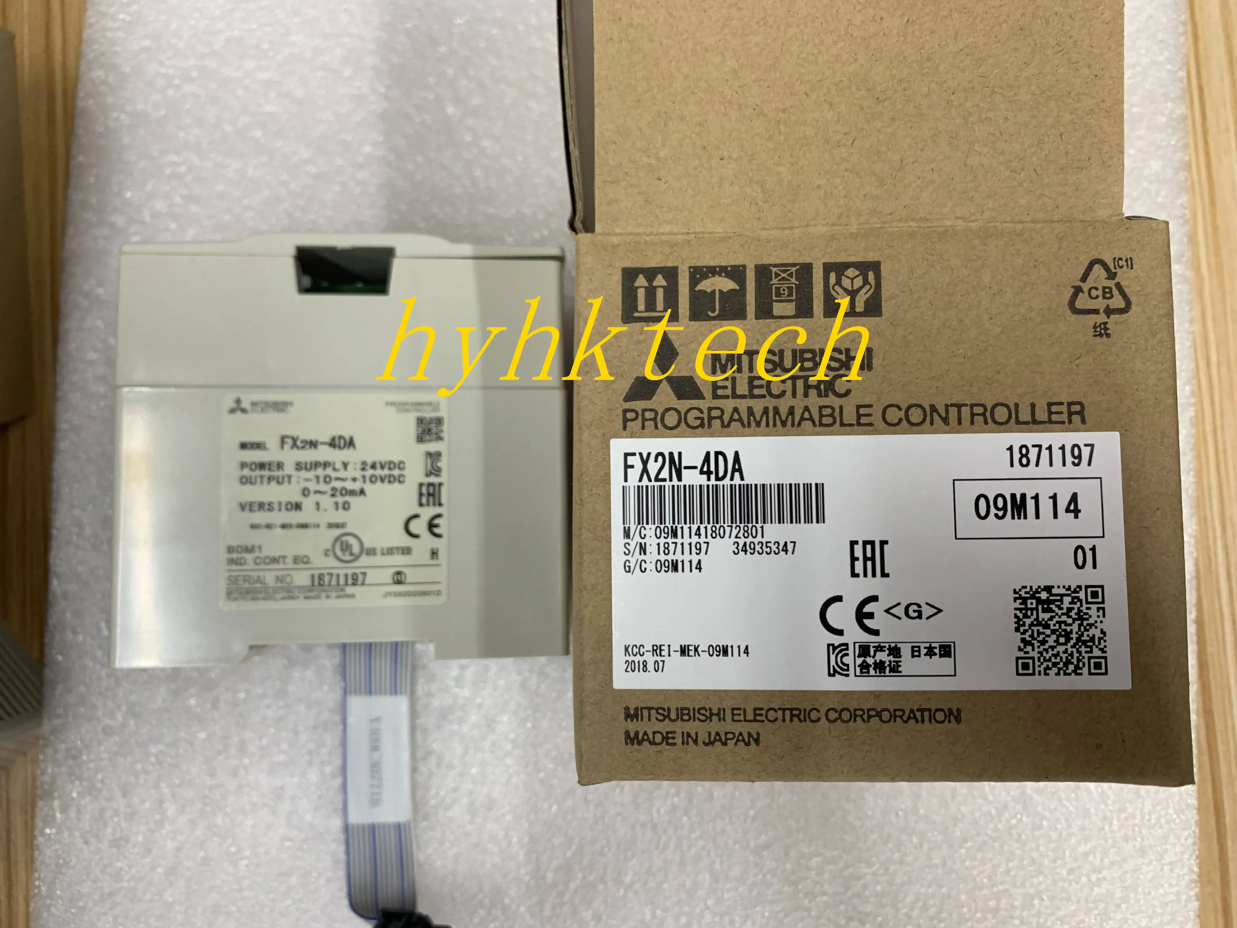 FX2N 4DA TC PT оригинальный блок программируемого контроллера (мы также можем