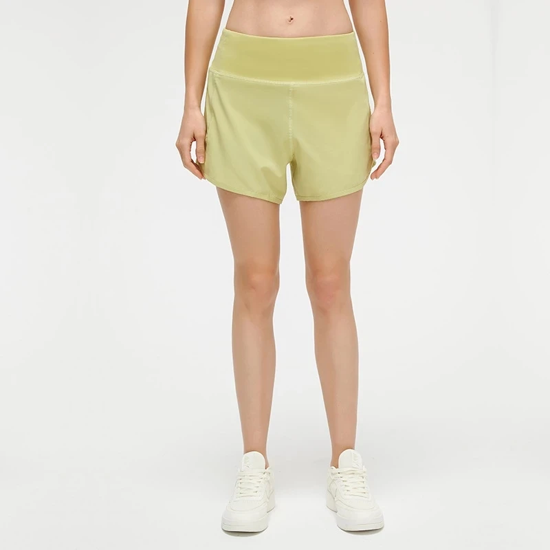 

2021 Women Yoga Shorts Back Zipper Pockeks Sports Shorts Running Short Exercise Workout training Shorts Free shipping