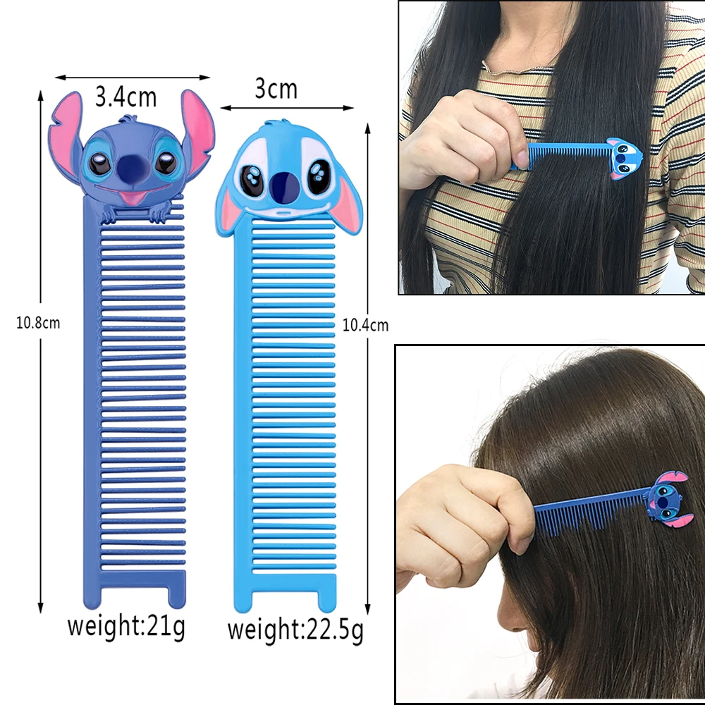 Новые Kawaii стежки кисти для макияжа аниме Лило и Стич Румяна Косметика Кисть для Пудры расческа подарок мягкие розовые синтетические волосы