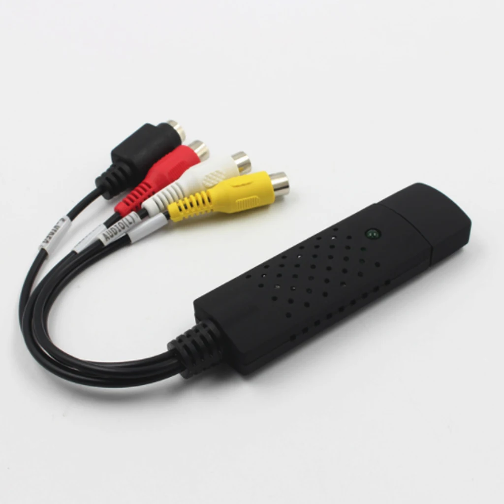 USB адаптер для видеозахвата с захватом чипсетом U tv 007 tv DVD VHS аудио Захват S-Video USB адаптер конвертер Поддержка Win7
