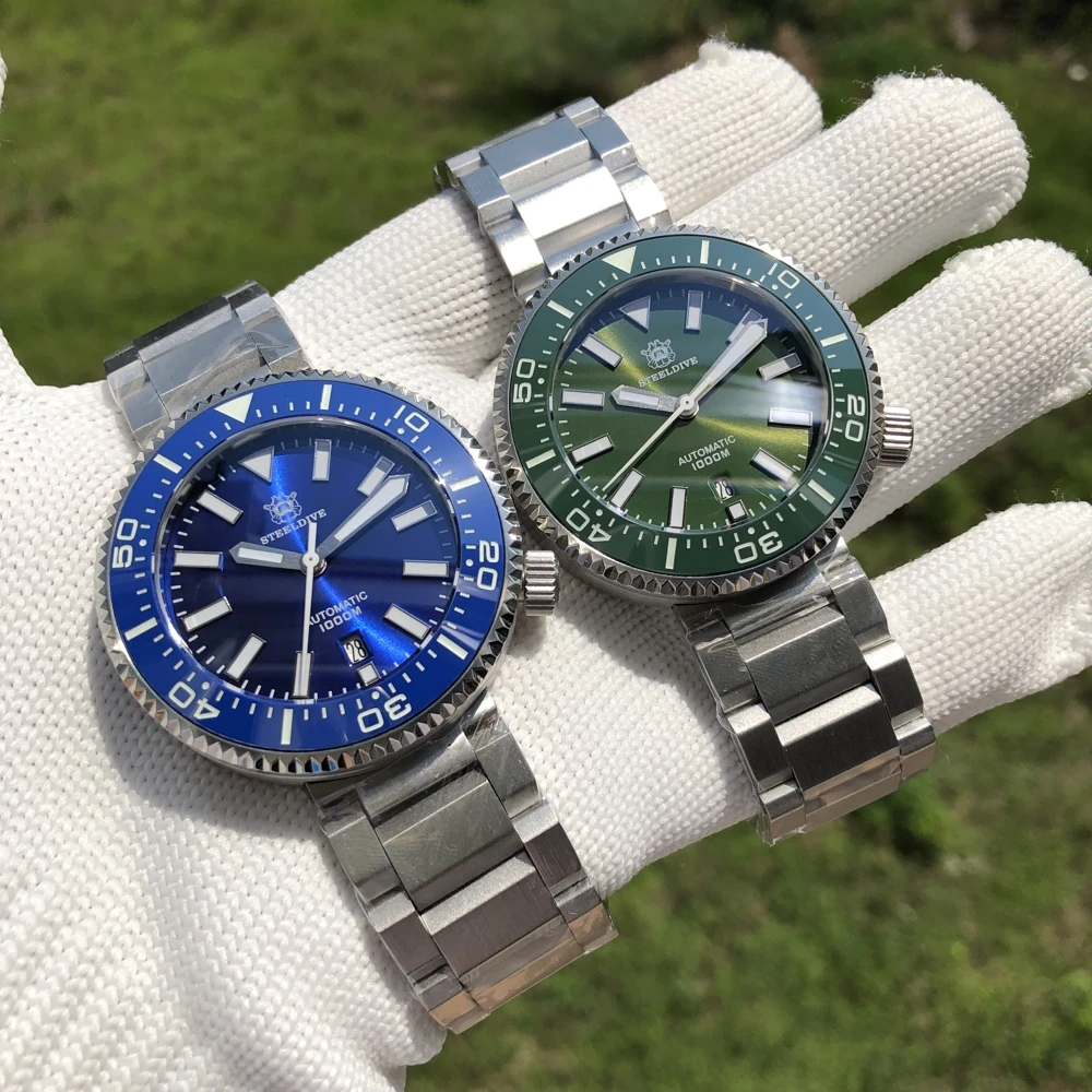 Новые часы Steeldive 2020 SD1976 Diver Watch с керамической рамкой NH35 Watch|Мужские механические