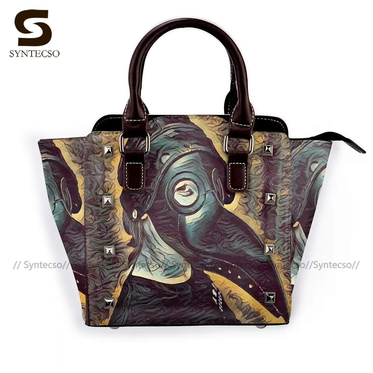 

Doctor Plague Shoulder Bag Office Leather Handbag Woman Fashion Vintage Bags