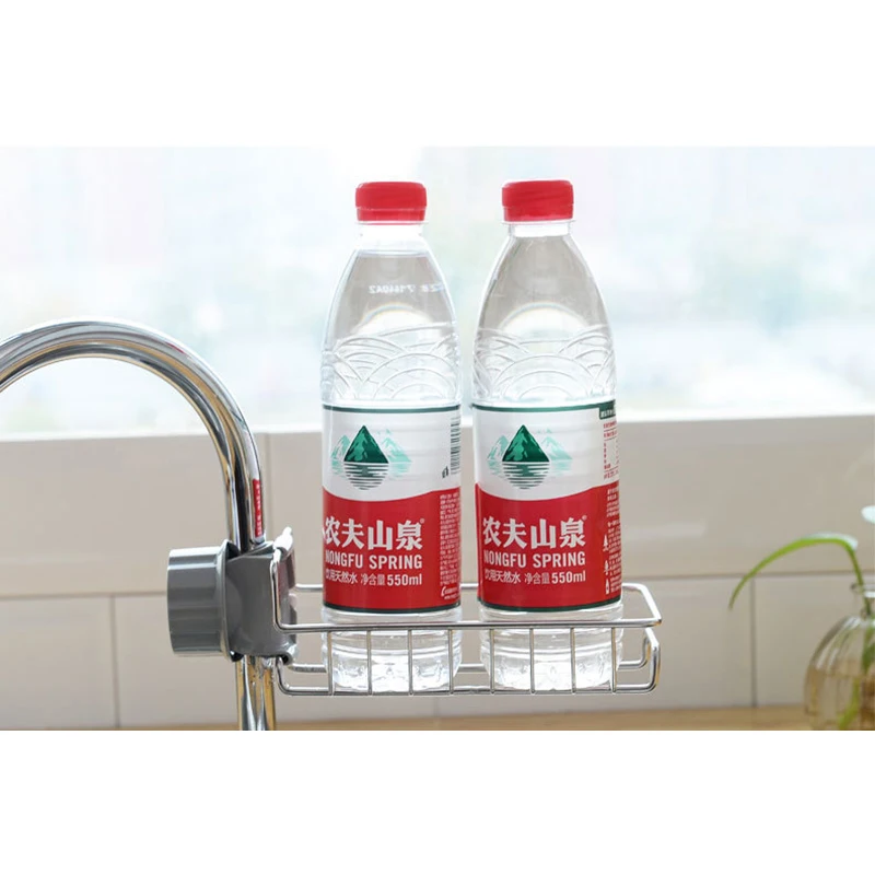 Кухонная раковина из нержавеющей стали полки и для хранения зажим смесителя