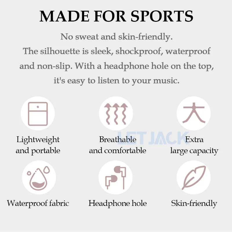 Универсальный нейлоновый спортивный чехол для телефона 5 дюйма iPhone 8 7 Plus