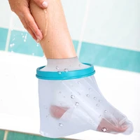 adult waterproof cast bandage protector relieve pain wound fracture foot leg knee cover for shower bath sealed protection pvc