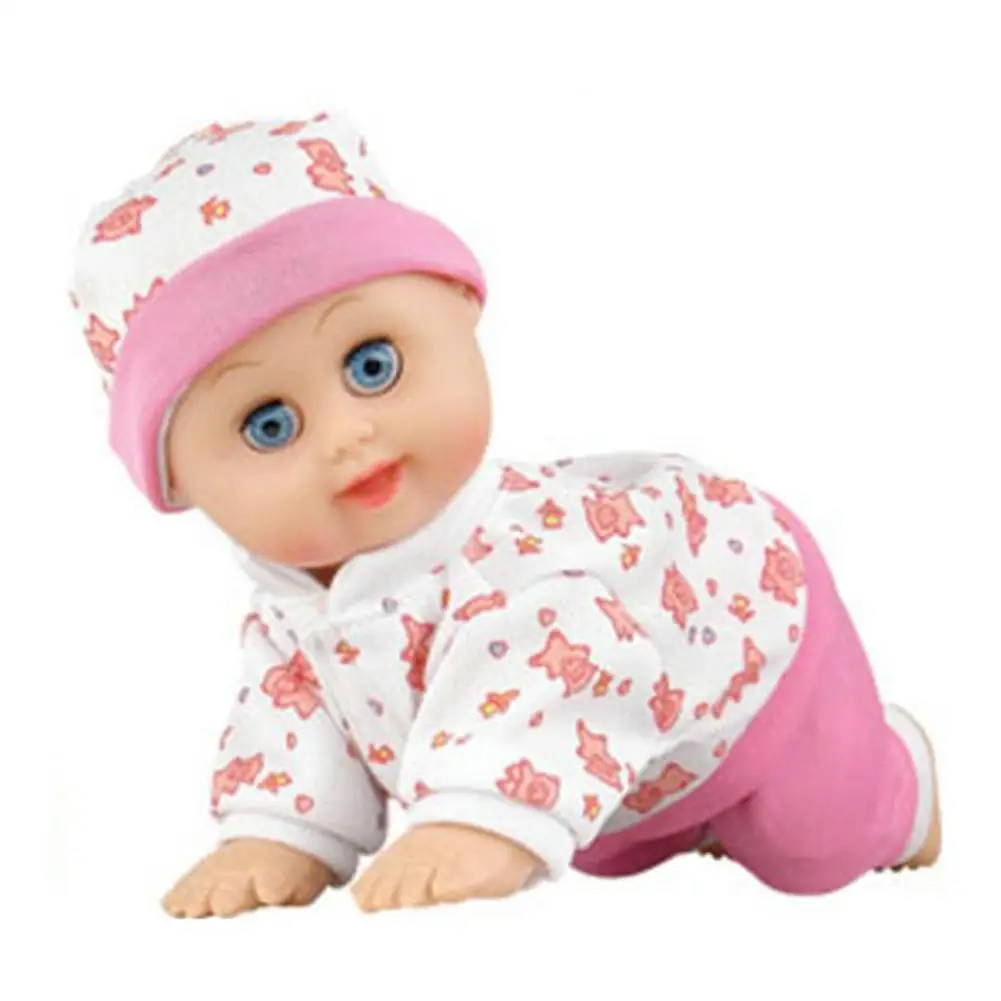 Ползать девочка игрушка Новый электрический звук и ползет куклы Пазлы для детей