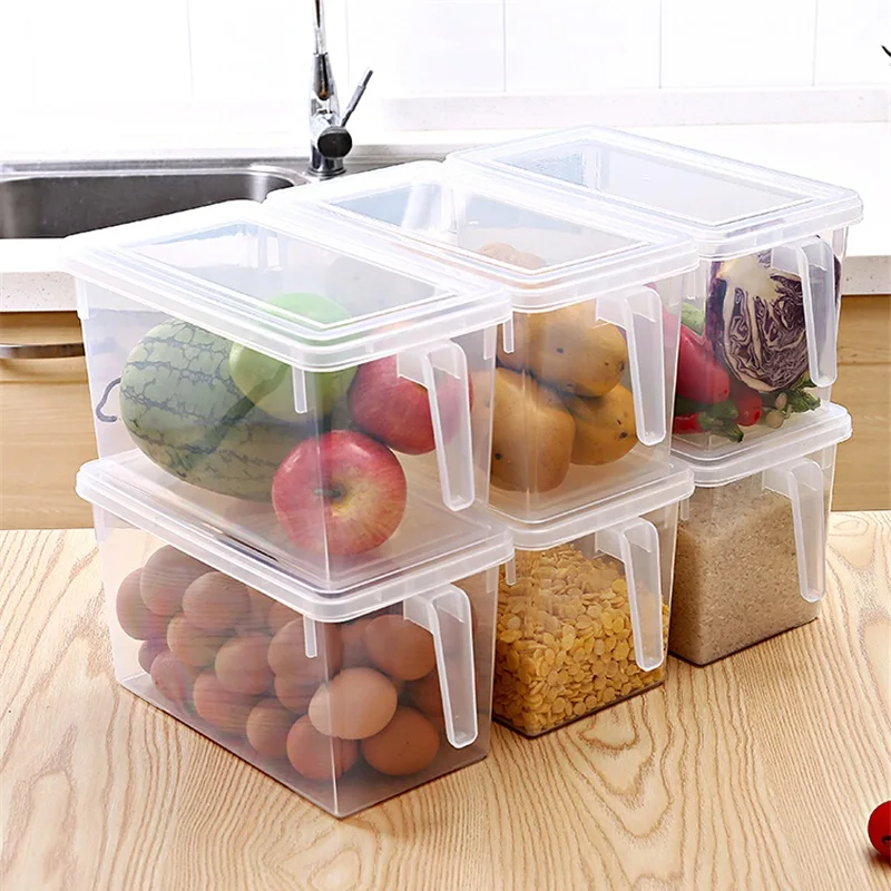 WBBOOMING пластиковый кухонный прозрачный контейнер для хранения зерен|Бутылки