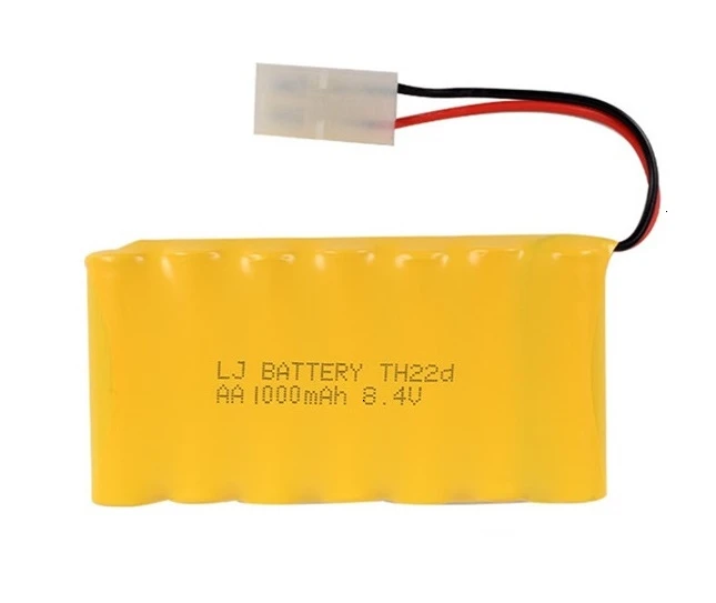 Модель M) Ni-CD 8,4 v 1000mah батарея+ 8,4 v зарядное устройство для радиоуправляемого игрушечного автомобиля Танк Поезд Робот Лодка пистолет AA 8,4 v перезаряжаемый аккумулятор - Цвет: White