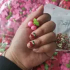 20 шт 3D полимерные вишневые амулеты украшения для ногтей аксессуары, сделай сам фруктовые вишни маникюрные Стразы для ногтей салон