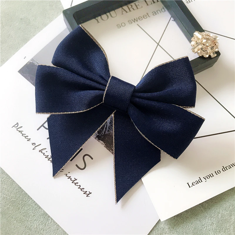 

Hand-made Bow Tie Korean Women's Daily Shirts College Style Students Career Uniform Business Ribbon Bowtie Gifts High-quality