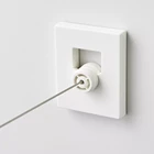 Xiaomi YoupinTelescopic Clothesline сушилка для ванной длина белья составляет 4,2 метров Максимальная нагрузка 20 кг умный дом