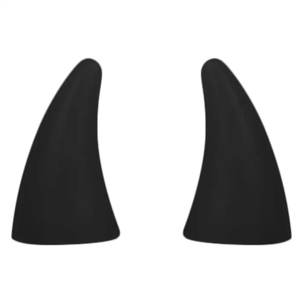 

3D Дьявол Рог автомобильный шлем 1 пара стерео бампер капюшон наклейки аналогичный Хэллоуин Булл Рог орнамент для автомобилей Водонепроница...