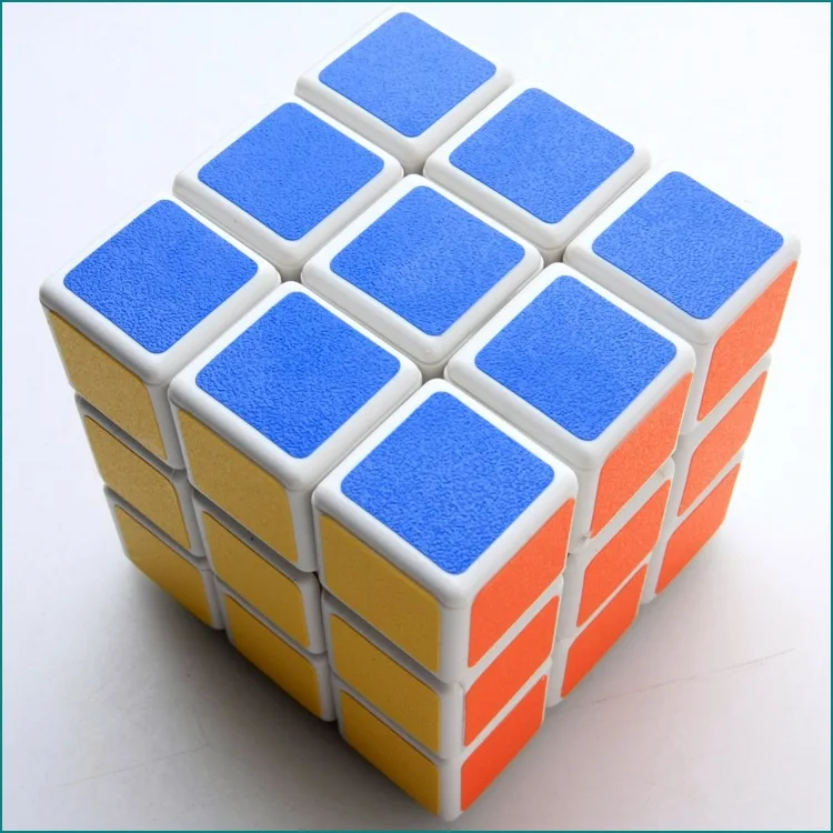 Магический куб 3x3x3 ПВХ Стикеры головоломка Скорость красочные магический