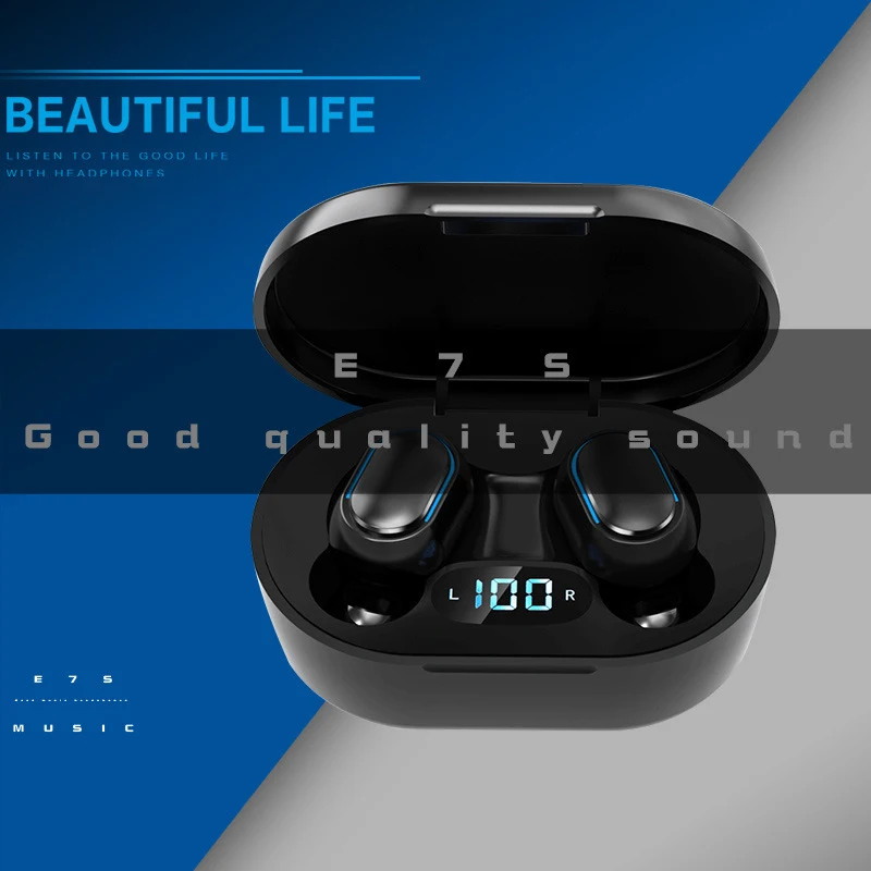 TWS-E7S наушники с микрофоном сенсорное управление Беспроводные