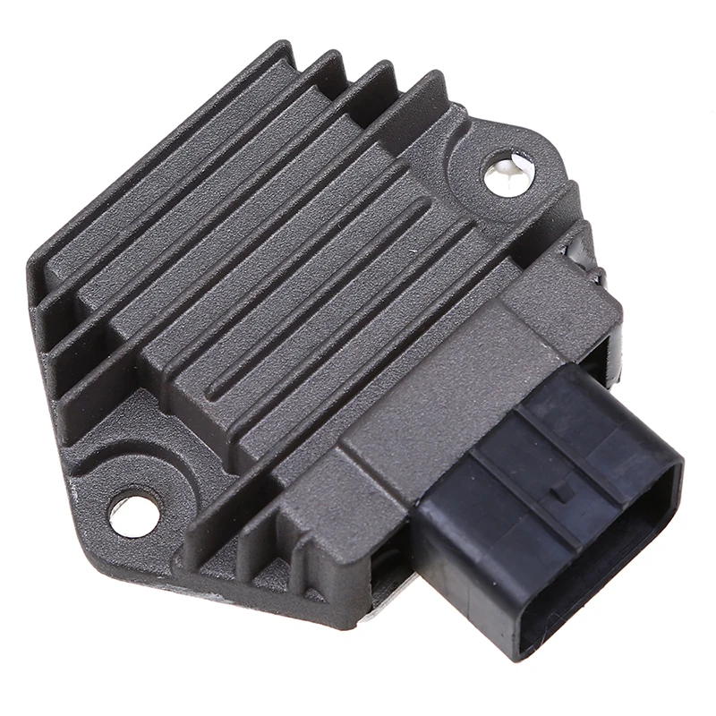 Черный Алюминиевый Регулятор выпрямителя напряжения мотоцикла для мотокросса