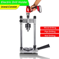 45 90 angle adjustable drill guide attachment with chuck drill holder stand drilling guide for electricpower drill woodworking