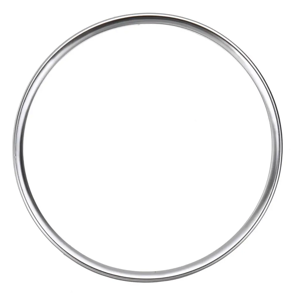 High quality ABS Chrome Steering Wheel Decoration Sticker Trim Sequins Cover Cap Ring For Audi A3 A4 B8 Q3 Q5 2012-17 | Автомобили и