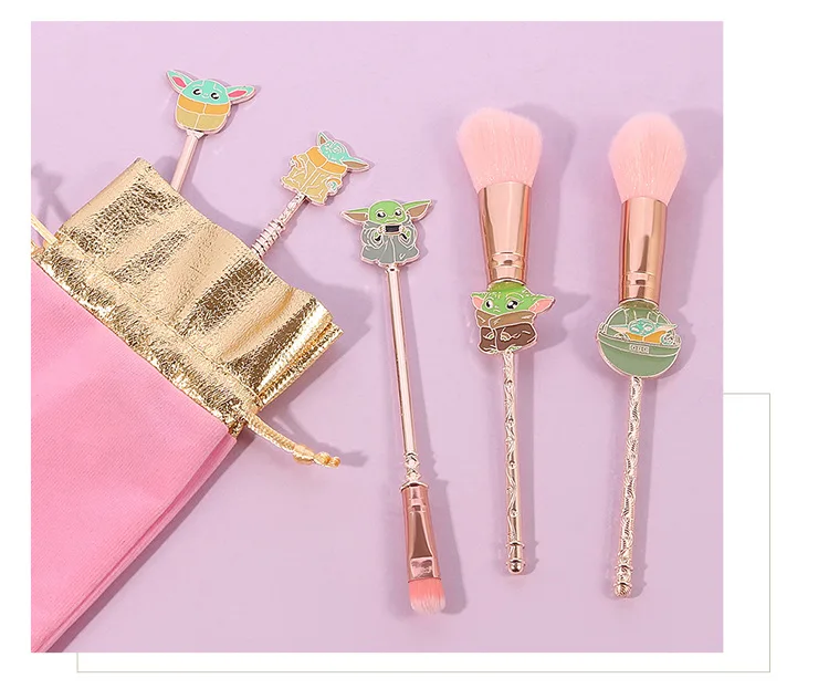 

Movie Serise Portable Soft Synthetic Hair Makeup Brushes Set Eye Shadow Powder Eyebrow Lip Make Up Brush Tools Kit Maquiagem