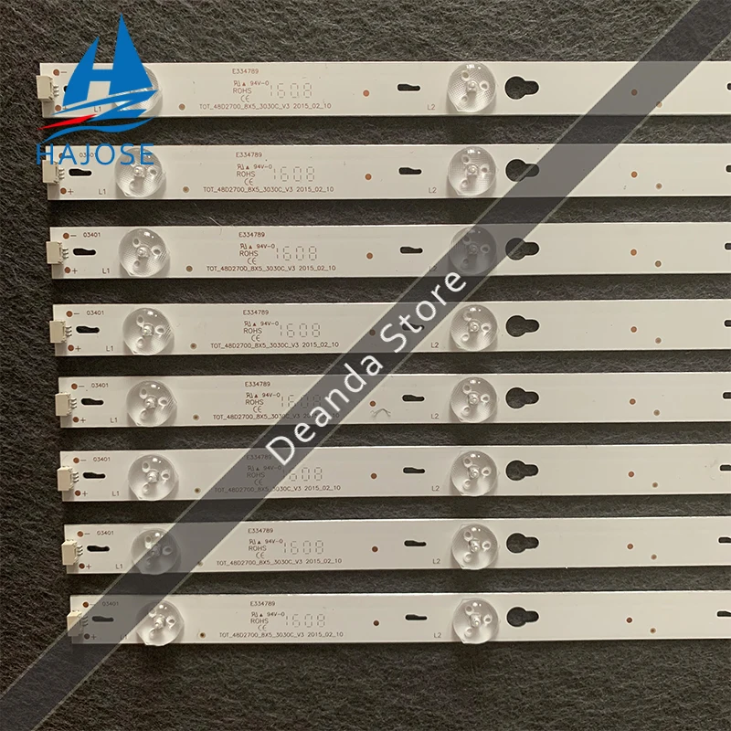 Светодиодная лента для подсветки THOMSON 48FS3003 48FA5413 48FA5403 48FS3750 TOT-48D2700 HQ4 B48A858U LE48M4S1 16 шт.