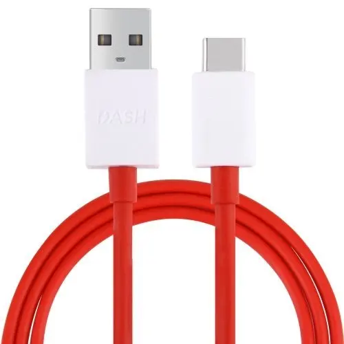 

Type C USB Data Cable Charging Rapidly Cable for Oneplus 3 / 3T / 5 / 5T / 6 / 6T (5V/4A) - Red