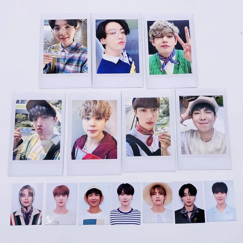 Альбом для фотографий с KPOP-звездами Bangtan Boys коллекция самостоятельные ломо-карты