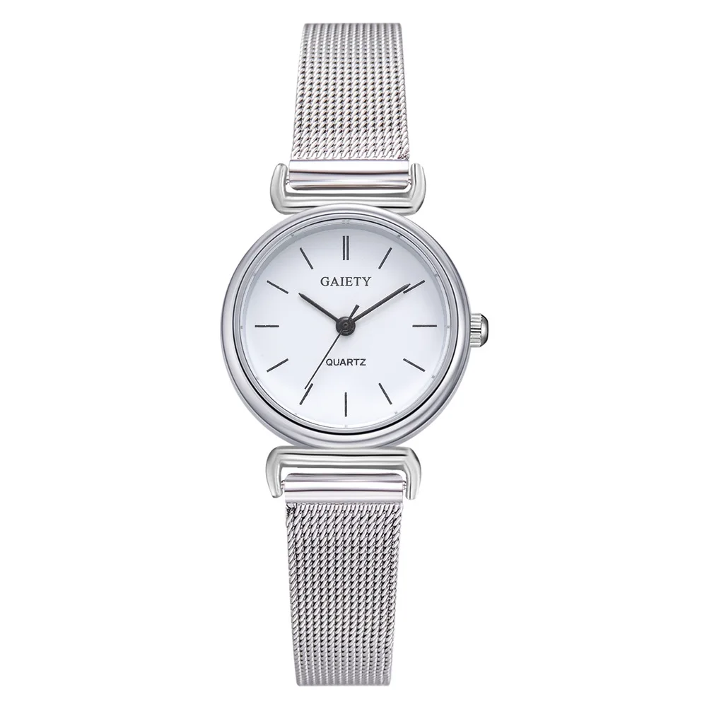 

New women's mesh strap watch business casual small dial quartz watch