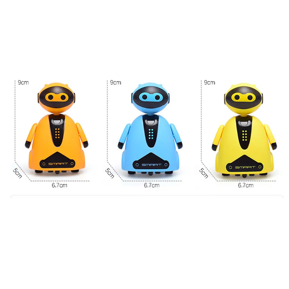 

Children's toy Follow Any Drawn Line Magic Pen Inductive Robot Model Children Kids Toy Gift Interactive Puzzle Educational Robot