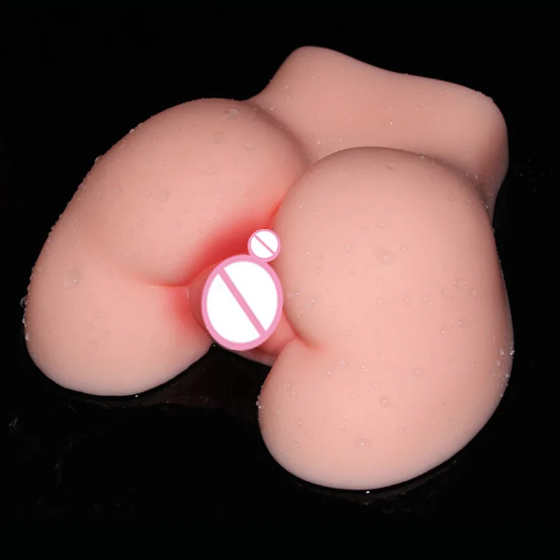 Секс кукла большая задница пухленькая Анальная пробка мягкая ТПЭ Реалистичная