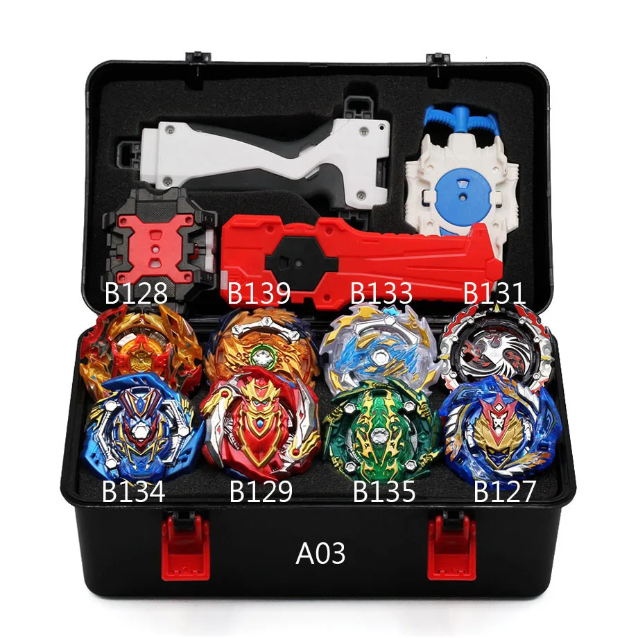 Новый Beyblade Burst Bey Blade игрушка из металла Funsion Bayblade набор коробка для хранения с