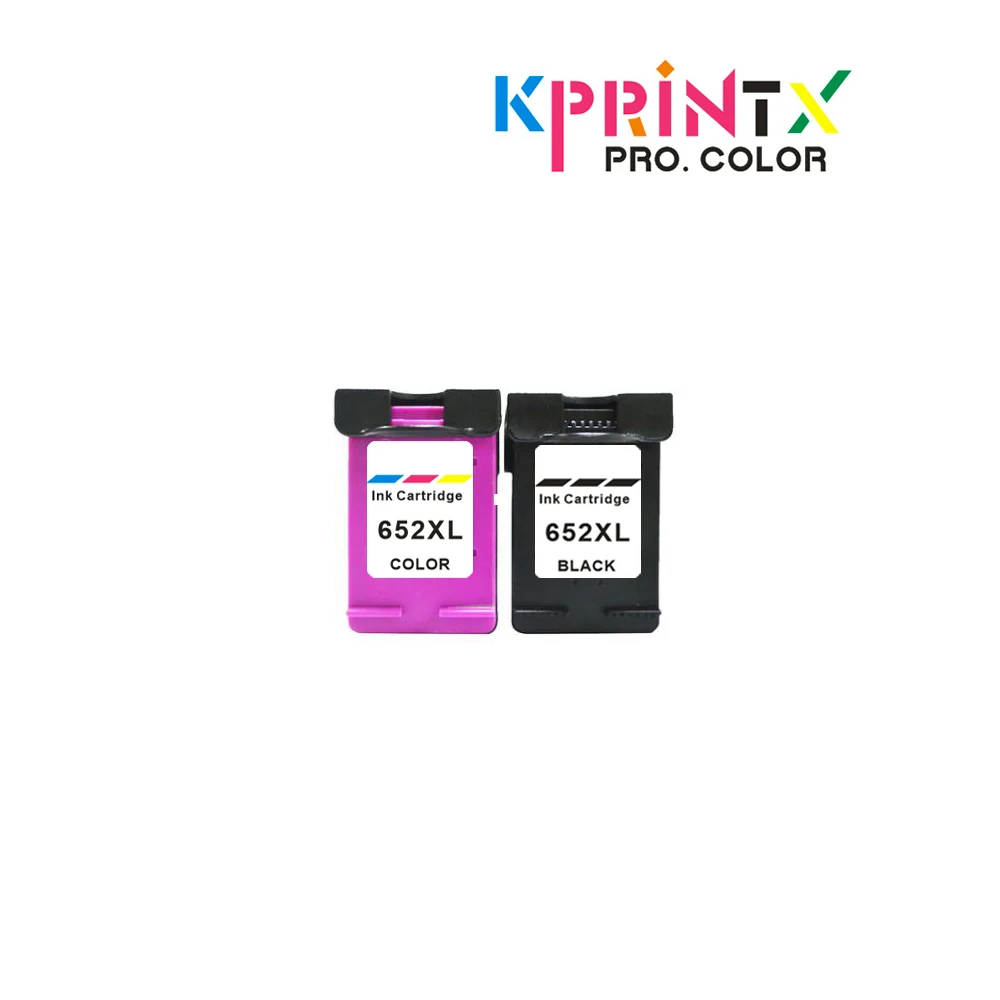 Чернильный картридж Kprintx совместимый с принтером hp652 652xl DeskJet 1115 2135 3635 3775 3785 3835 4535