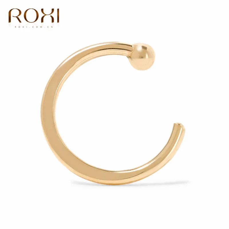 Женские серьги гвоздики в горошек ROXI минималистичные хрящевая спираль Ювелирное