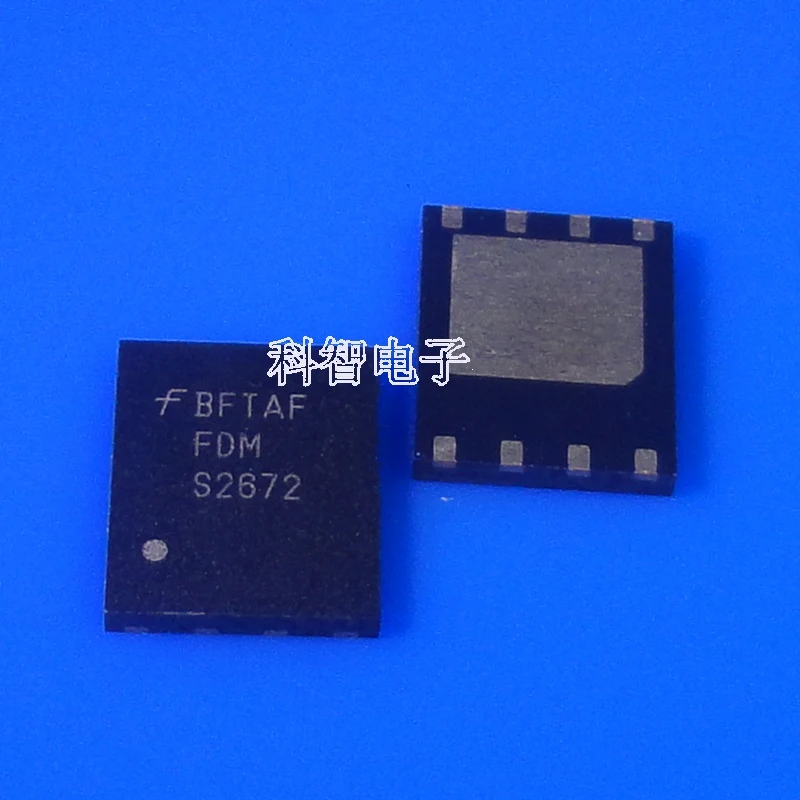 

Оригинал 5 шт./FDMS2672 2672 QFN8 200 в 20A MOS