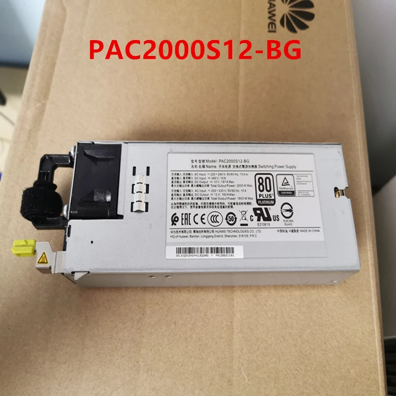 

Almost New Original PSU For Huawei Poe 2000W Switching Power Supply PAC2000S12-BG PAC2000S12-BE