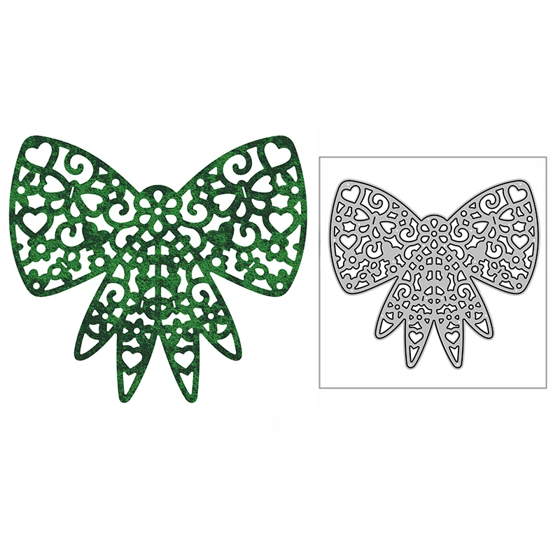 

New 2021 Floral Bow Pattern Metal Cutting Dies for DIY Greeting Card Making and Scrapbooking Embossing Paper Craft No Stamps Set