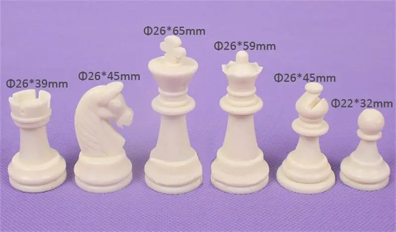 

12pcs/set International Chess King Queen Knight Double-Sided Fondant Cake Chocolate Molds for Kitchen Baking FTM989