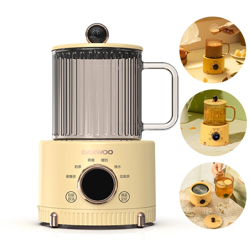 

400ml Electric Kettle Health Preserving Pot Stew Cup Tea Makers Boiled Water Teapot Heating Cup Slow Cooker Mini Kettles 220V