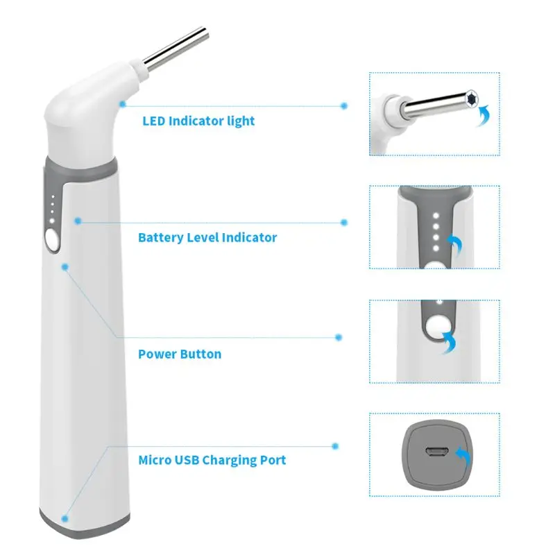 

Wifi Smart Otoscope Earscope Cleaner Ear Spoon Earpick 3.9mm Endoscope Camrea