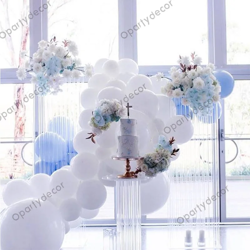 Шарики белые и красные в арочный комплект 121 шт. шарики для украшения дня рождения